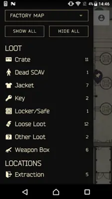 MapGenie Escape From Tarkov Map android App screenshot 3